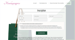 Desktop Screenshot of monshoppingprive.com