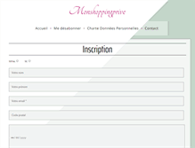Tablet Screenshot of monshoppingprive.com